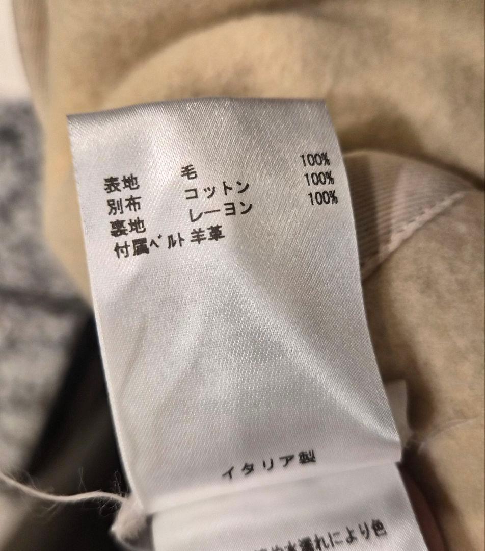 【3月31日までの販売】JIL SANDER　ロングコート ウエストベルト付き
