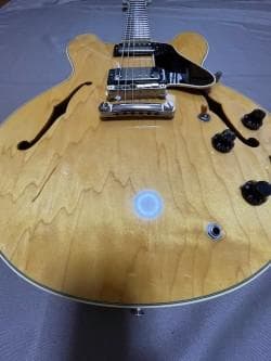 寺田楽器製　セミアコ　 VG KTR ES-STD ナチュラル木目 ★美品