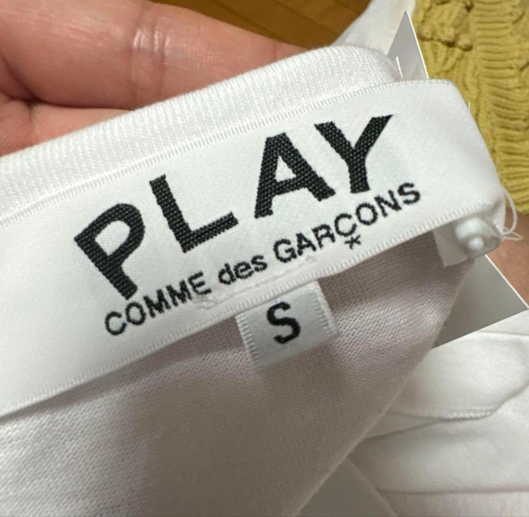 PLAY COMME des GARÇONS Tシャツ 白