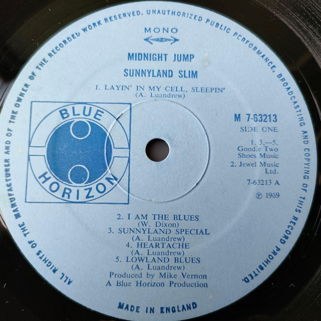 SUNNYLAND SLIM　サニーランド・スリム　MIDNIGHT 〜