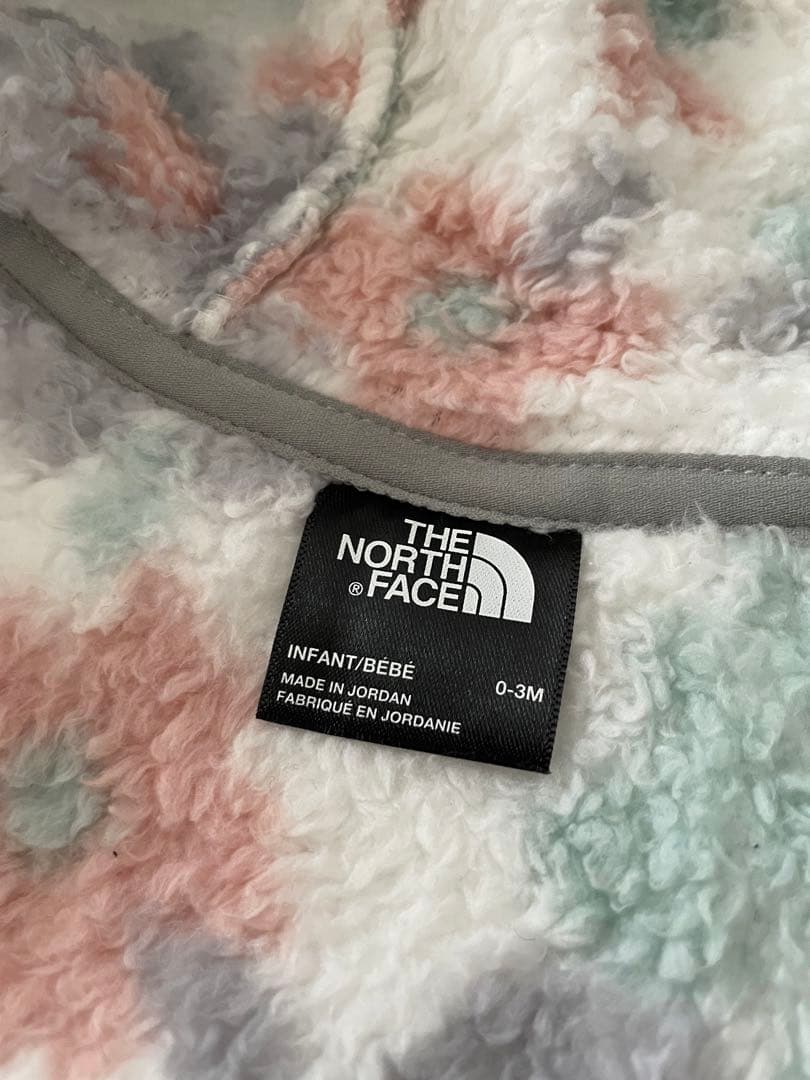 【新品、未使用】The North Face フリースベアーフーディー　0-3M