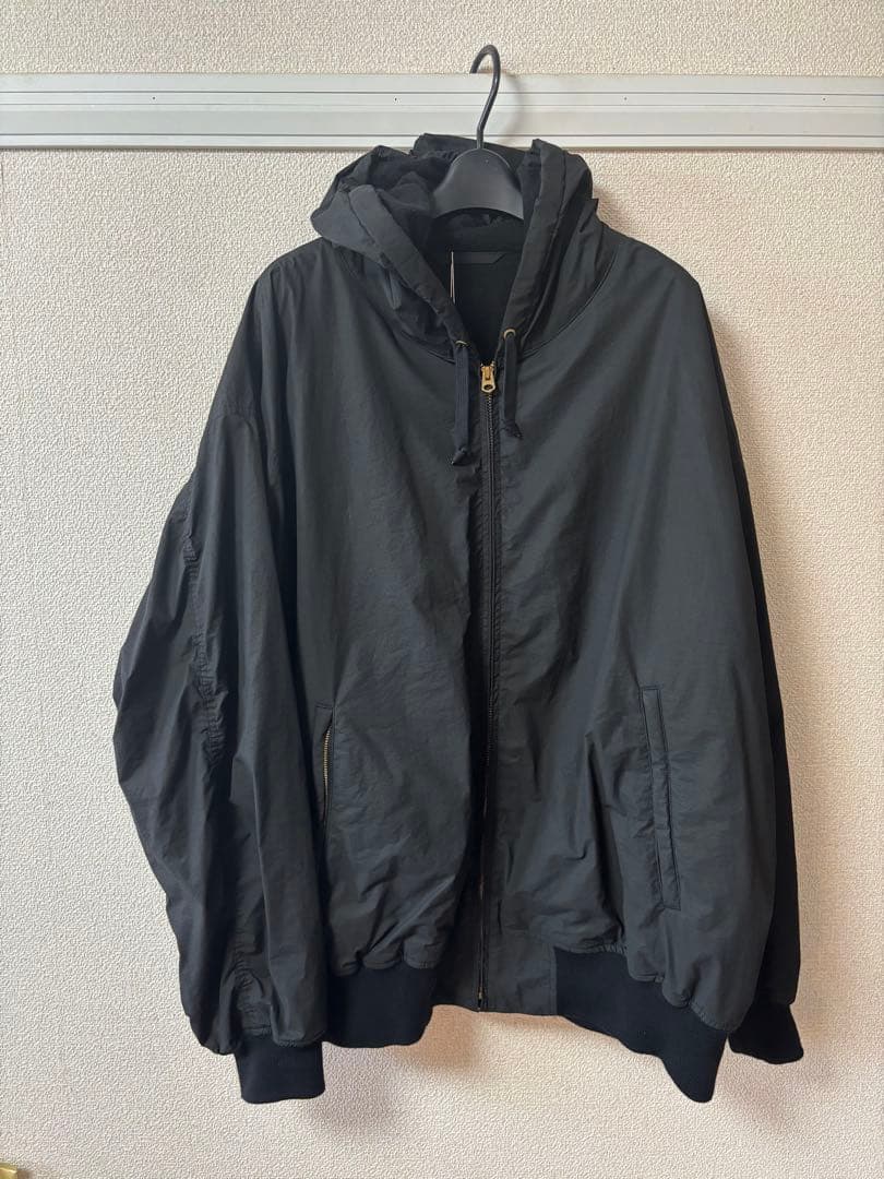 24AW COMOLI コットンナイロンジップパーカー【3】