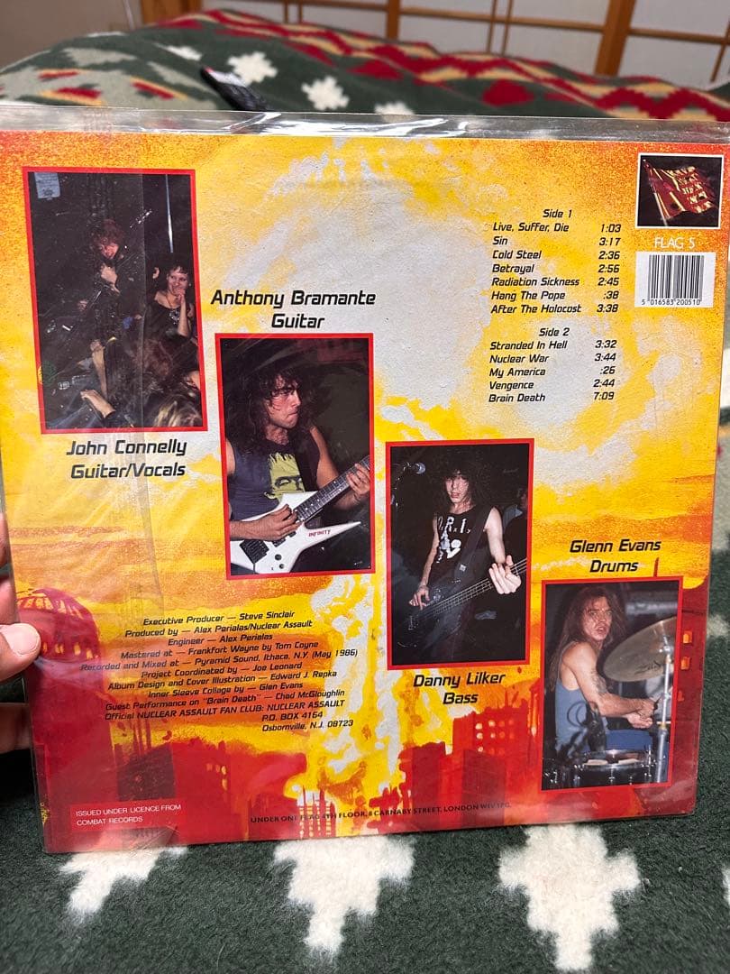 Nuclear Assault Game Over レコード
