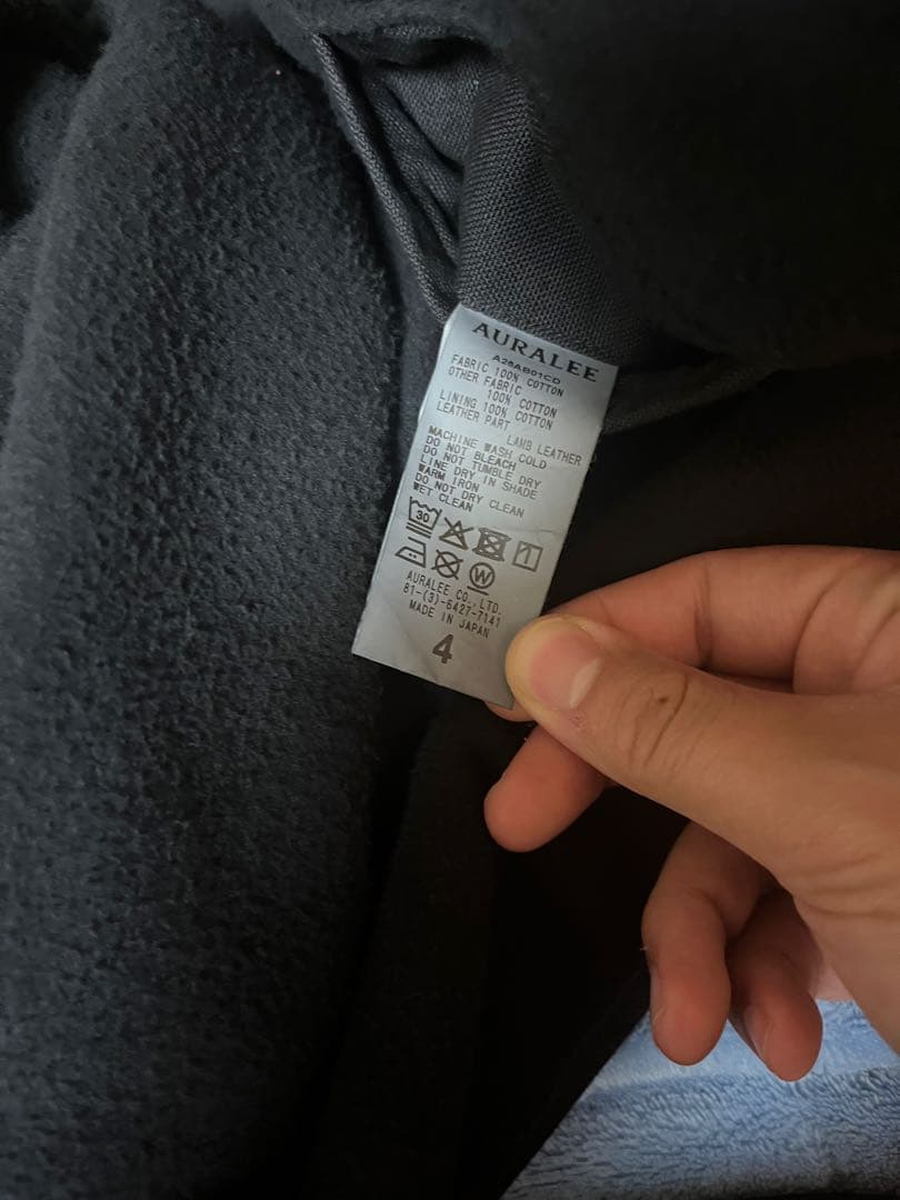 AURALEE COTTON DUCK BLOUSON サイズ4
