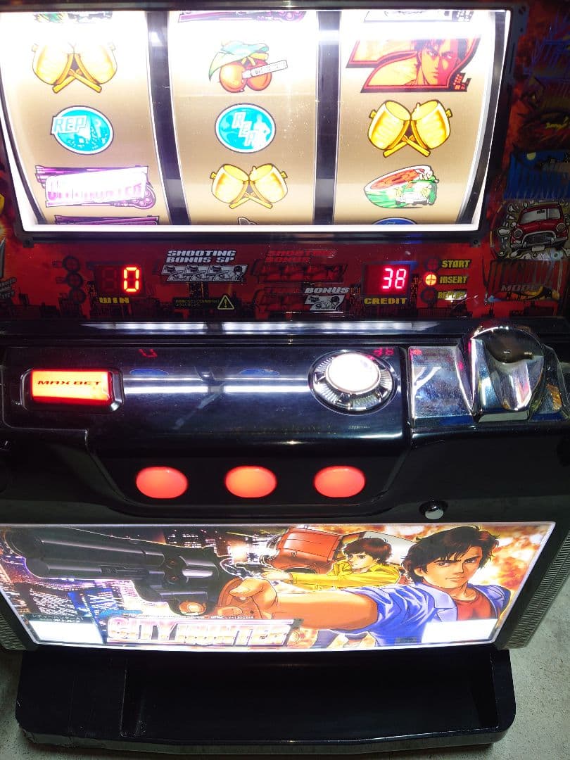 てっく　パチスロ　実機　シティーハンター