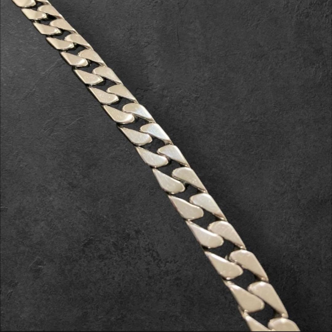 重厚 喜平チェーン ネックレス 50cm 幅7mm 存在感 ストリート モード