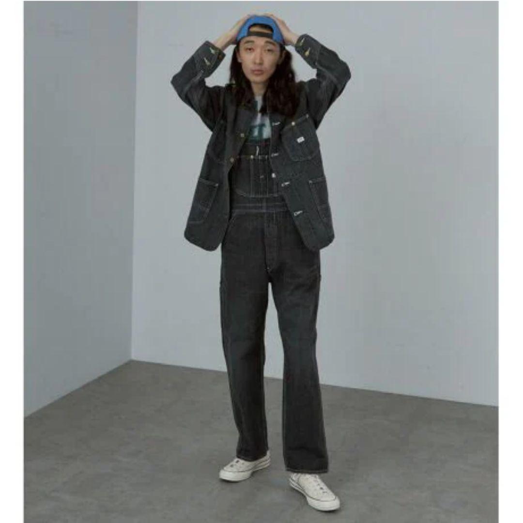 希少カラー✨Lee DUNGAREES カバーオール リー　ダンガリーズ　黒