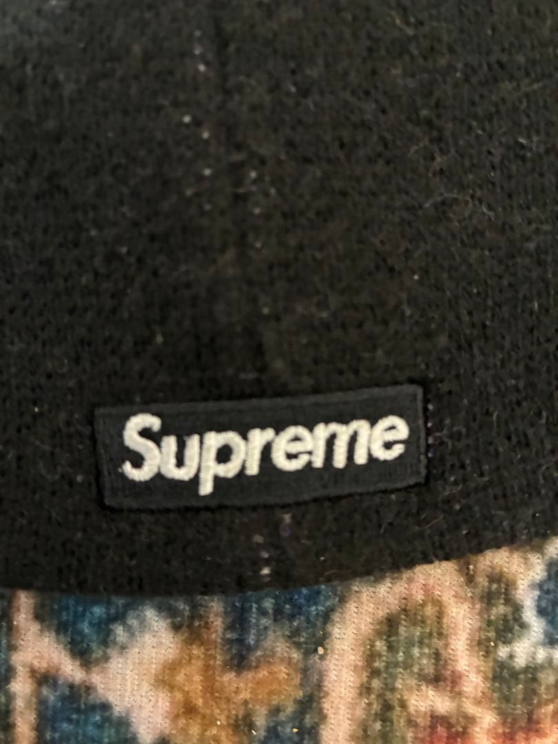 Supreme 25FW New Era Outline Beanie 黒