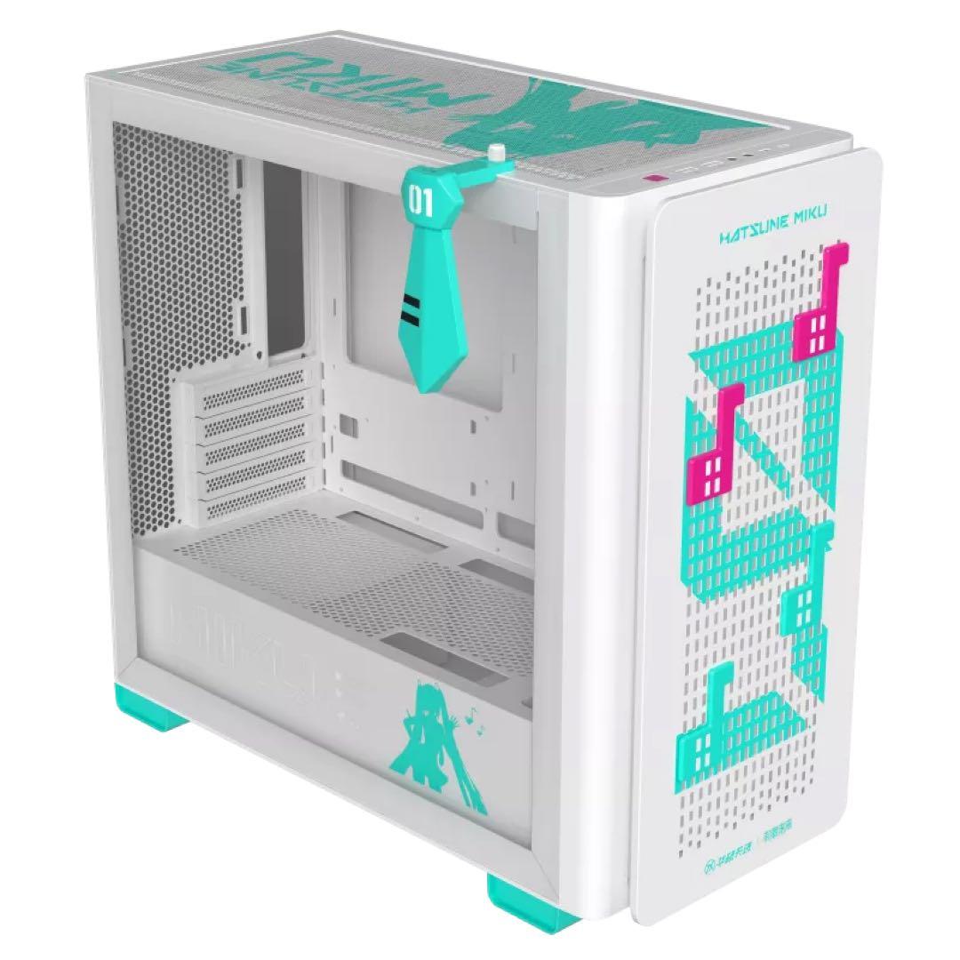 【新品未使用】初音ミクMicroATXケース ASUS A23 BTF対応