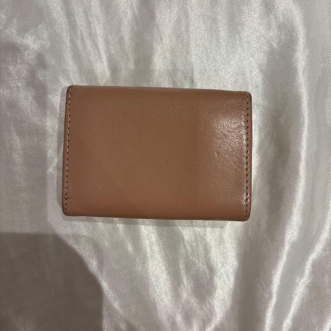 Vivienne Westwood ピンクレザー三つ折り財布