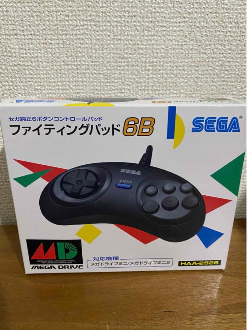 【新品未使用】ファイティングパッド　6B メガドライブミニ　コントローラー