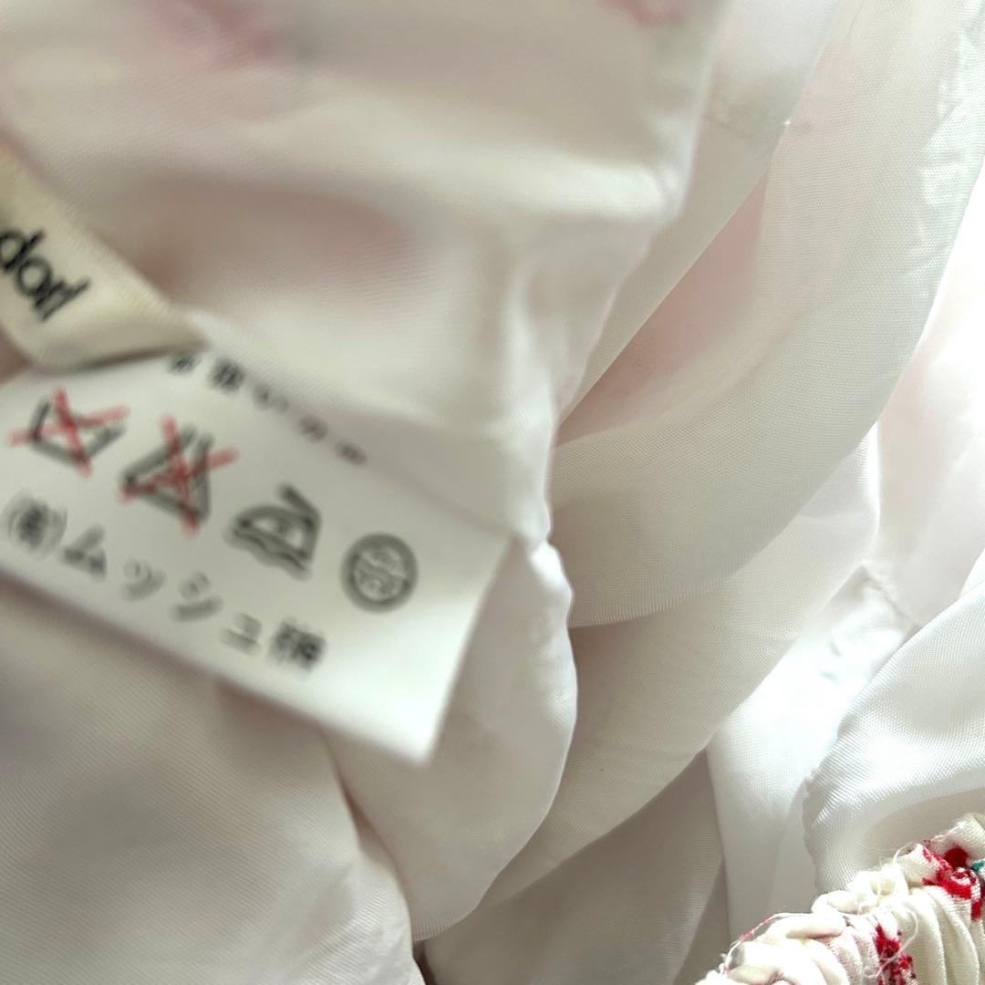 稀少❤️ノンノンドール　ヴィンテージふんわりスカート　フリル　バラいっぱいレース