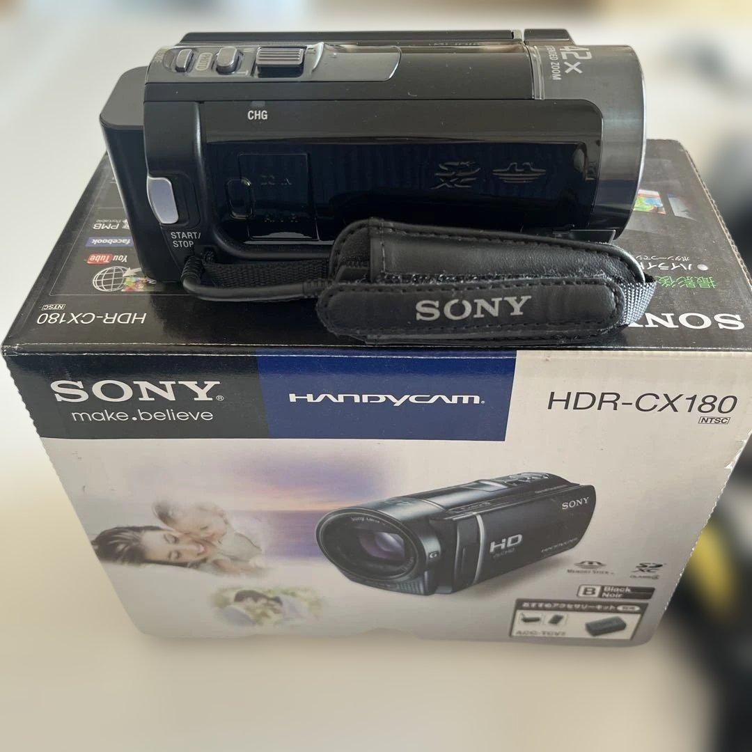 SONY ビデオカメラ　一脚付き！
