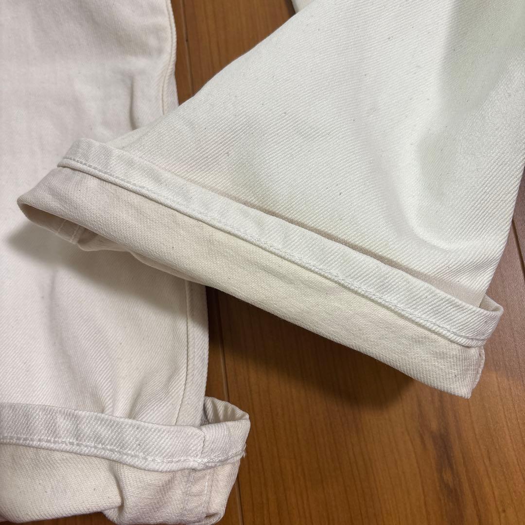 AURALEE デニムパンツ　ホワイト　27
