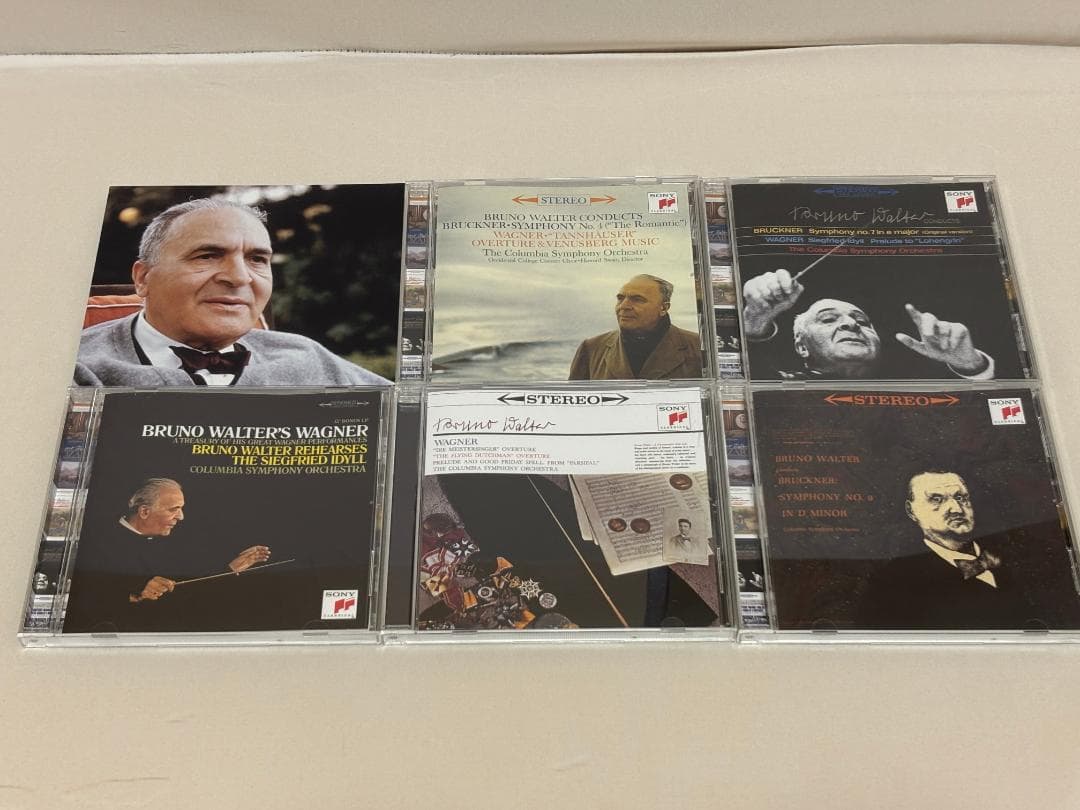 限定 ４ＳＡＣＤ＋ＣＤ◇ワルター　ブルックナー：交響曲集＆ワーグナー管弦楽曲集