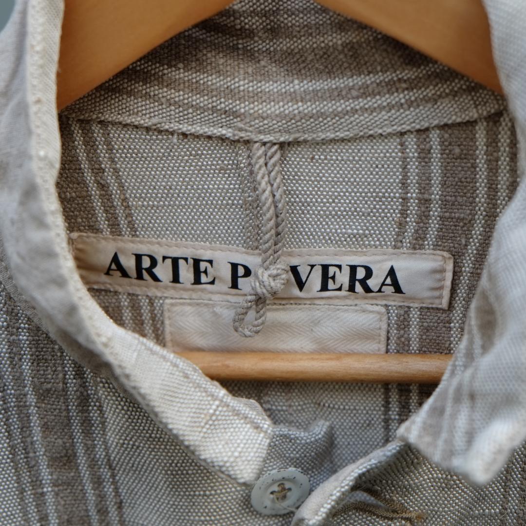 ARTE POVERA アルテポーヴェラ リメイク ミリタリーリネンジャケット