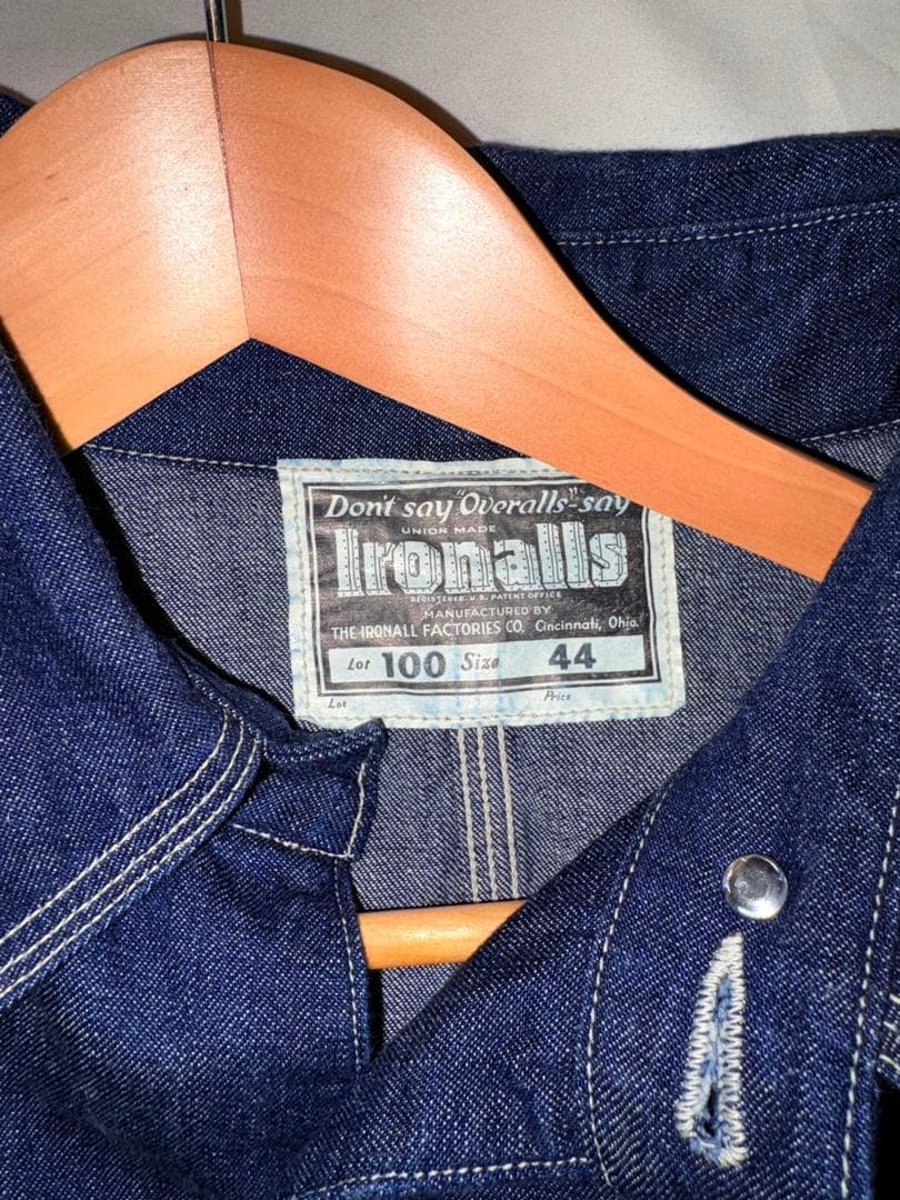 未使用品　フリーホイーラーズ　アイアンオールズ　カバーオール
