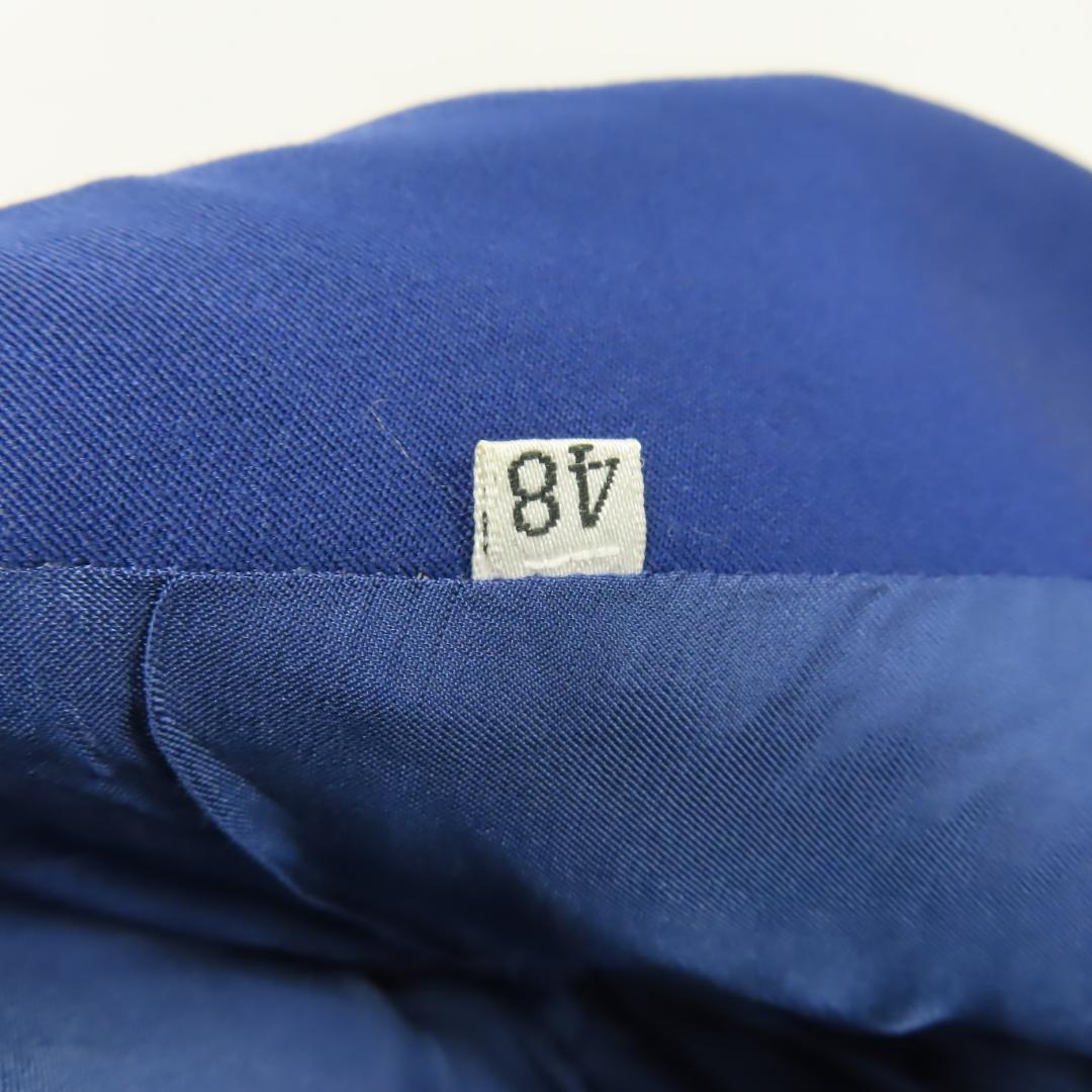 VINTAGE イタリア製 istante VERSACE ジャケット 48 青