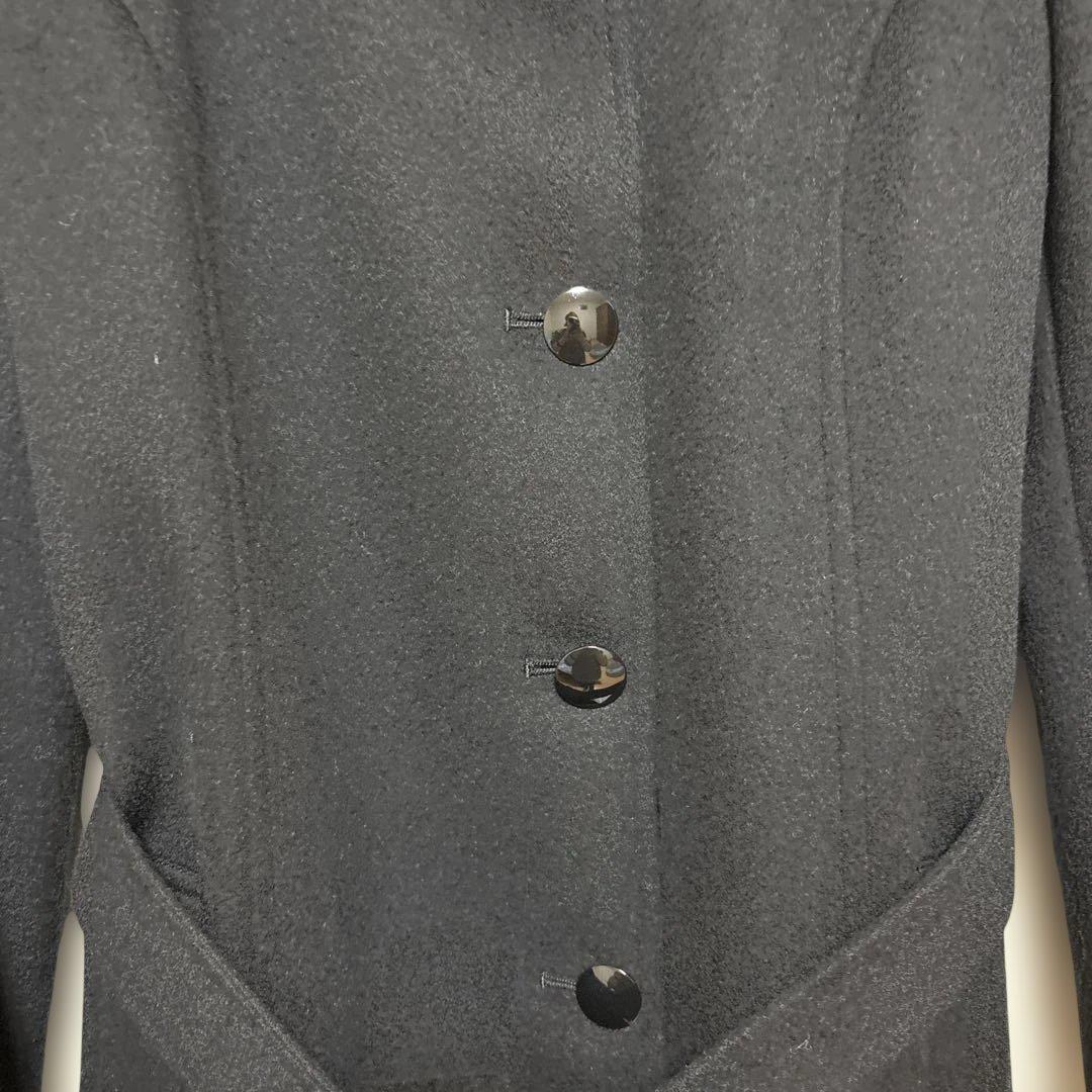 KUMIKYOKU 組曲　カシミヤ100% ロングコート スタンドカラー　M