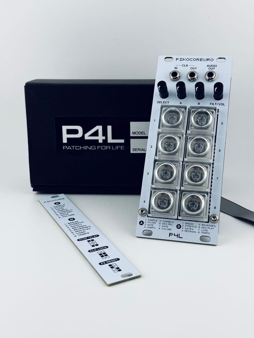 P4L MODULAR PIKOCOREURO White モジュラーシンセ