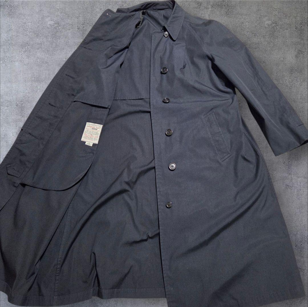 【70s】LONDON FOG ステンカラーコート ユニセックス メンズ