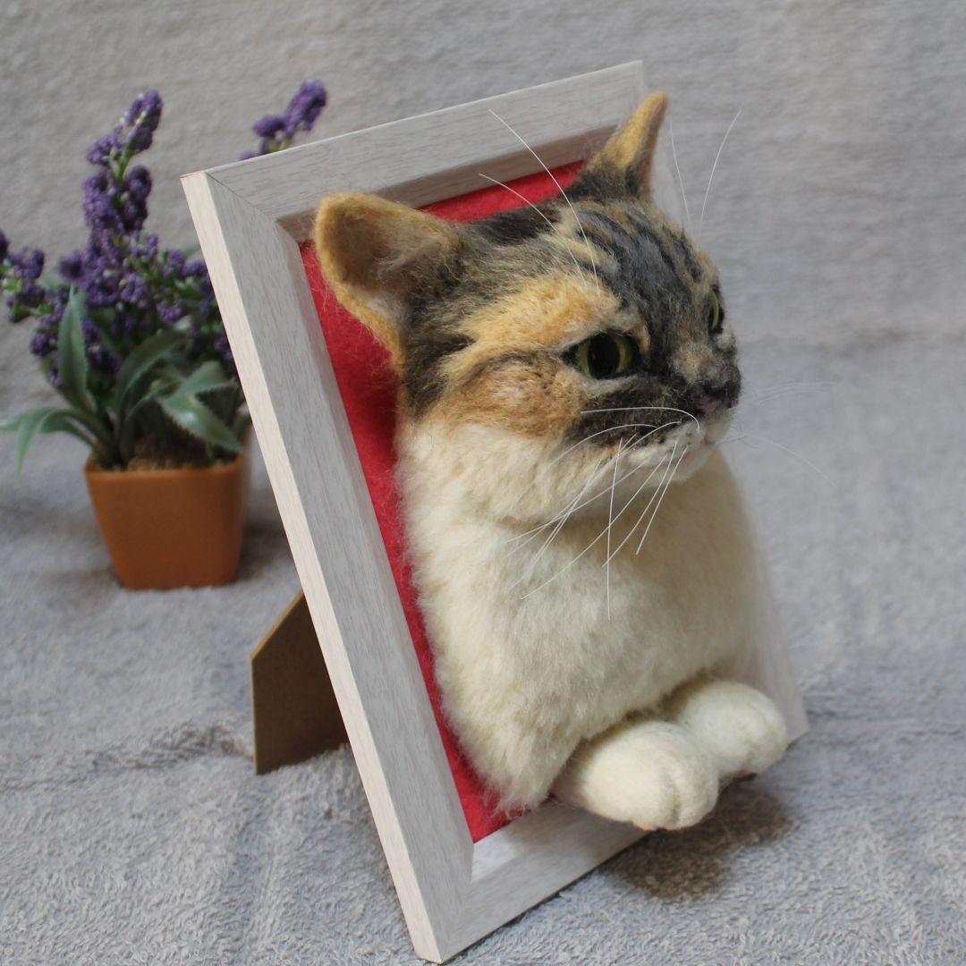 pipipiさま専用 羊毛フェルト オーダー 額飾り