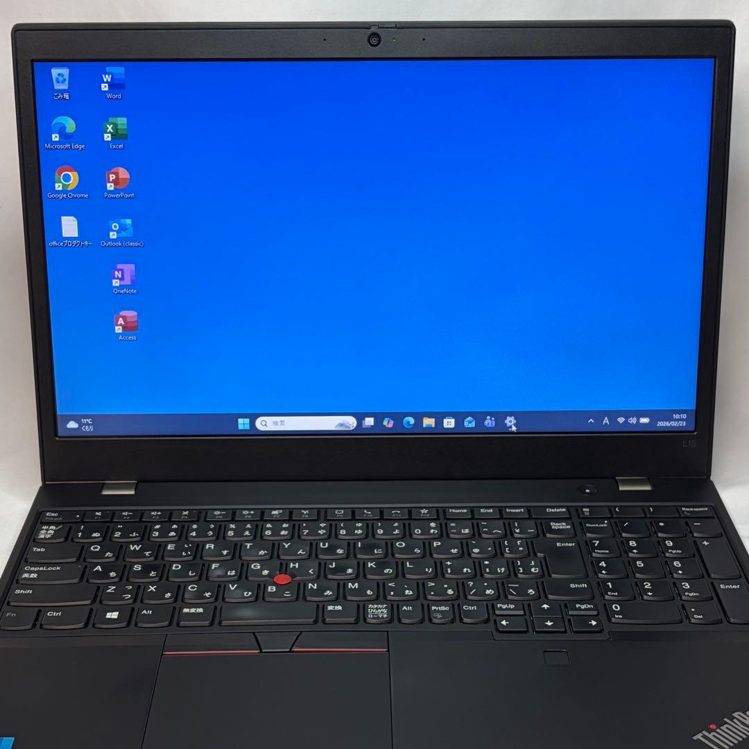 美品 ThinkPad L15 第11世代 i5 8GB 512GB オフィス