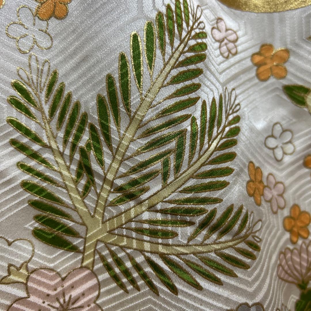 古典美×上質正絹　豪華フルセット 振袖＋ビーズバッグ　駒刺繍　金糸