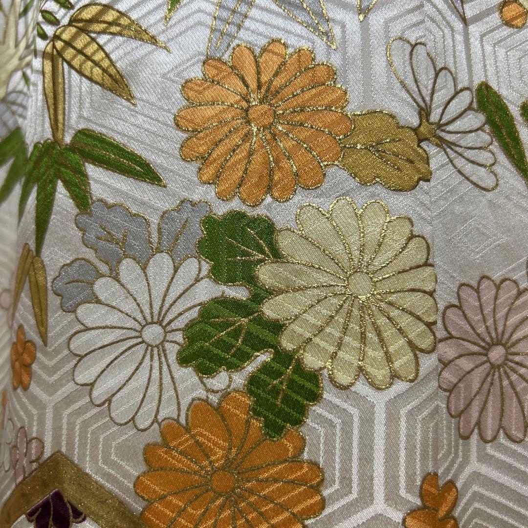 古典美×上質正絹　豪華フルセット 振袖＋ビーズバッグ　駒刺繍　金糸