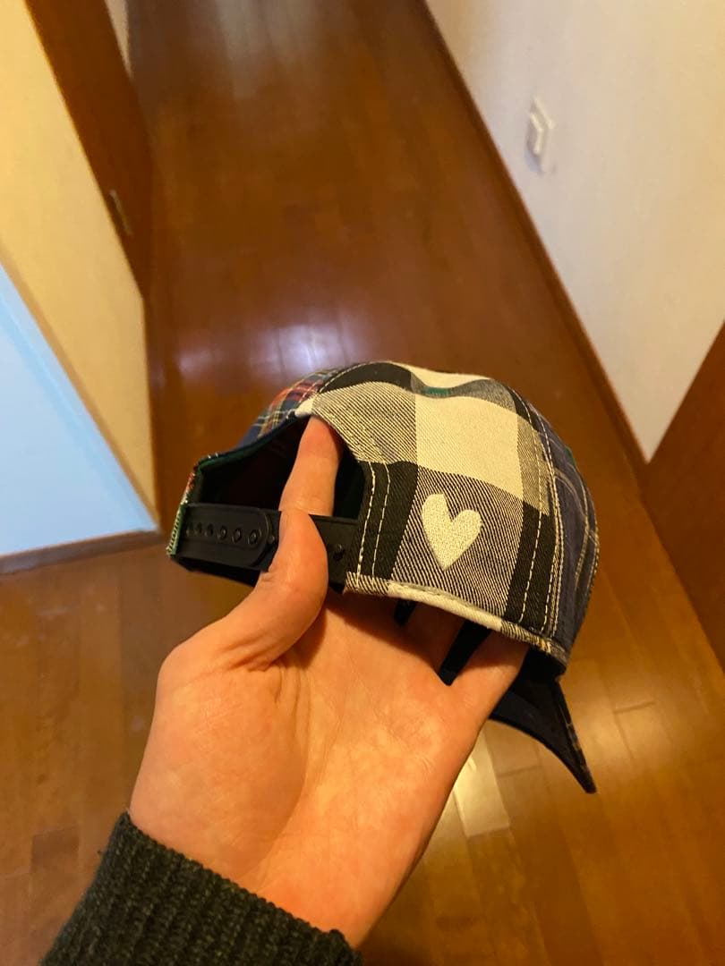 b.Eautifulキャップ b.E Hat (Mix Plaid)