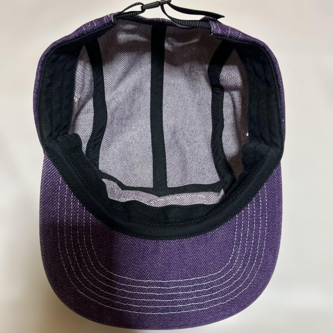 Supreme Denim Camp Cap \"Purple\"25ssレア