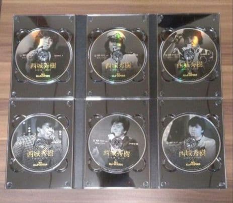 西城秀樹 IN 夜のヒットスタジオ/6枚組 DVD-BOX・特典クリアファイル付