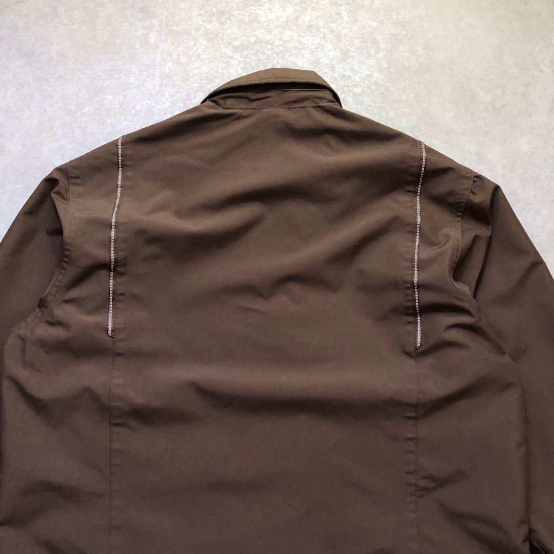 希少 00s UPS公式 ワークジャケット テック リフレクター企業ロゴ L相当