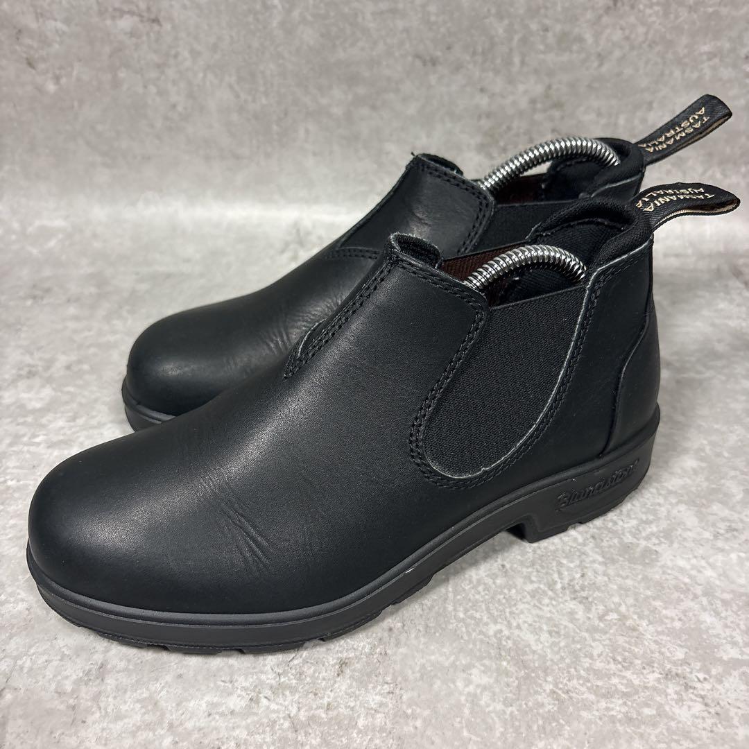 Blundstone ブランドストーン 黒 レザー サイドゴアブーツ サイズ4