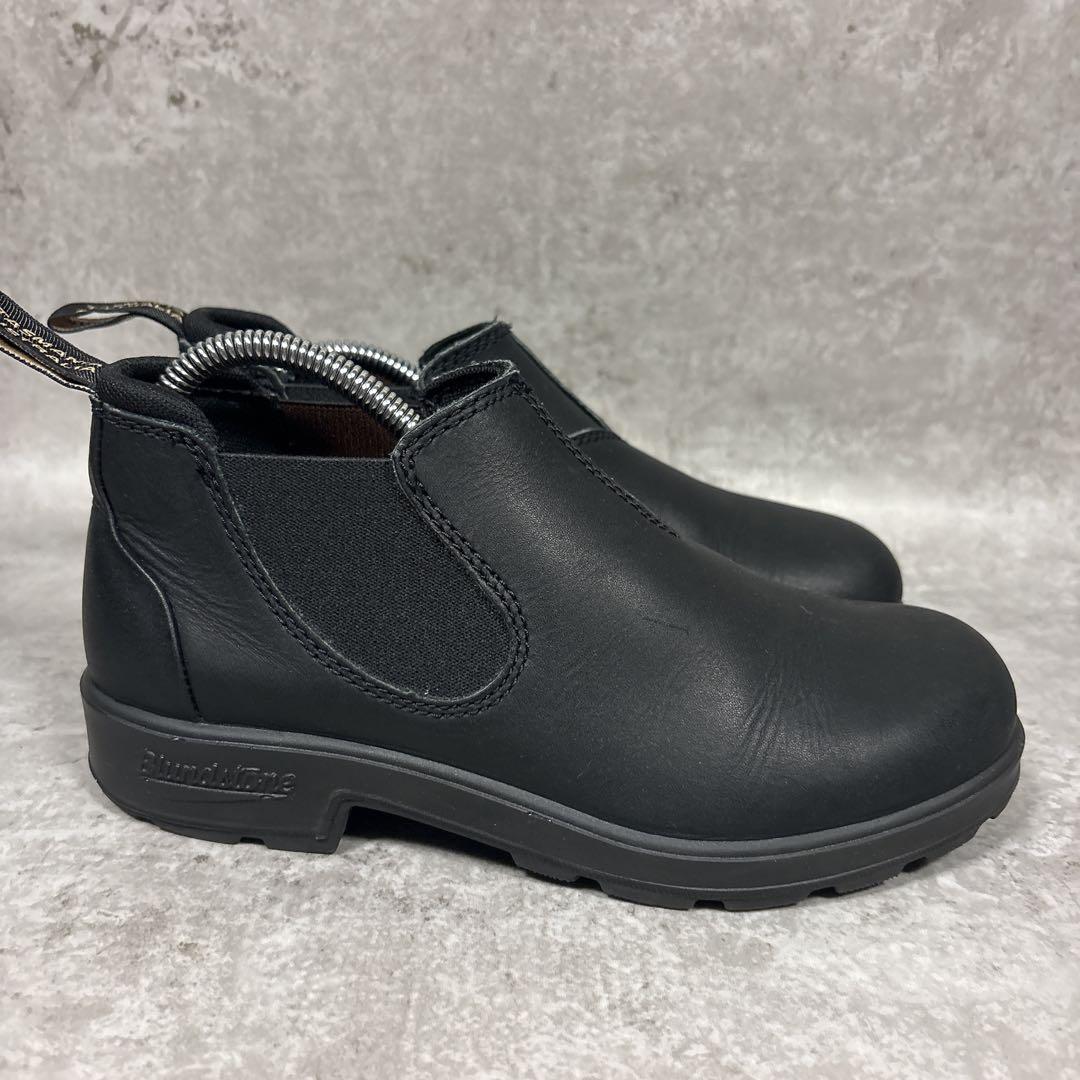 Blundstone ブランドストーン 黒 レザー サイドゴアブーツ サイズ4
