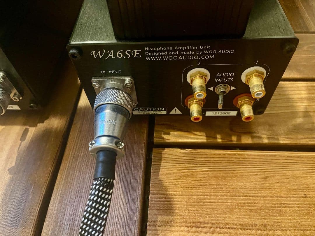 真空管アンプ WOO AUDIO WA6SE ブラック