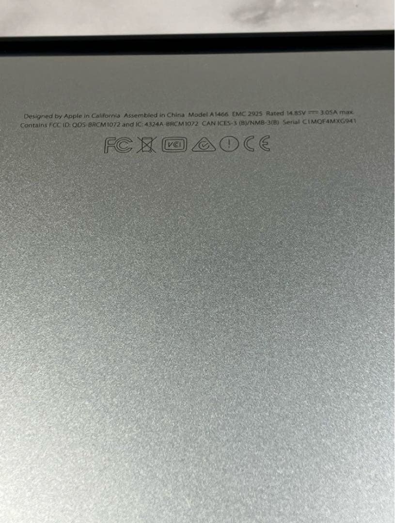 MacBook Air A1466 13.3インチ