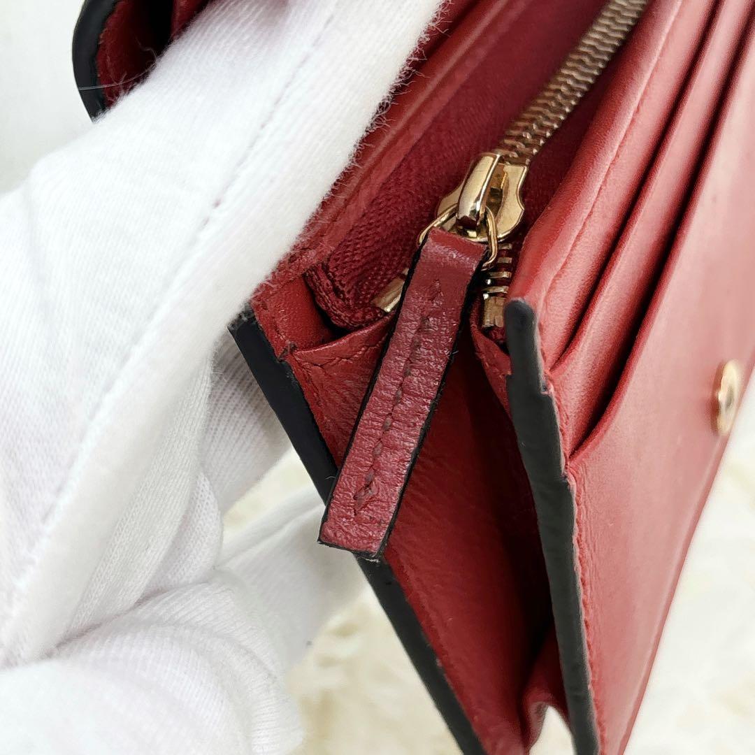 美品✨グッチ 二つ折り財布 ブルームス スプリーム ライトブルー