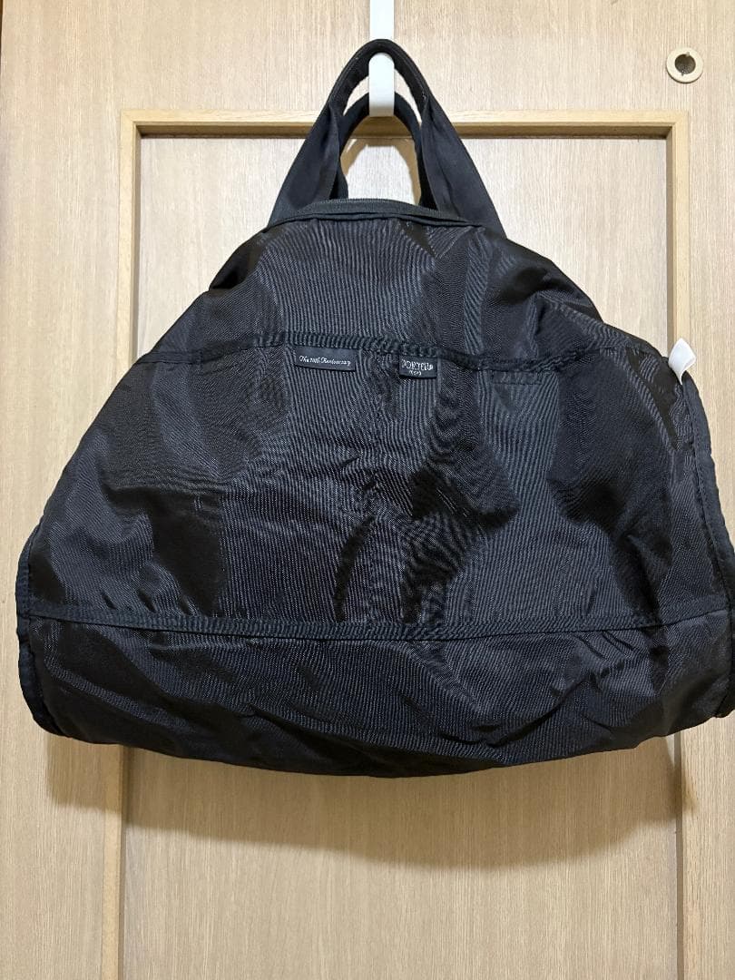 PORTER ボストン ダッフル バッグ ブラック 10周年タグ