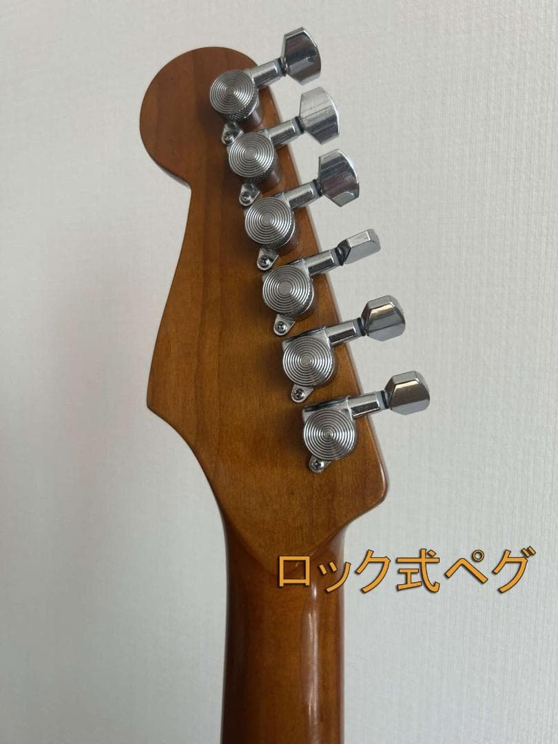 週末特価！ラッカー塗装 SSHコンポーネント 各部新品のストラト