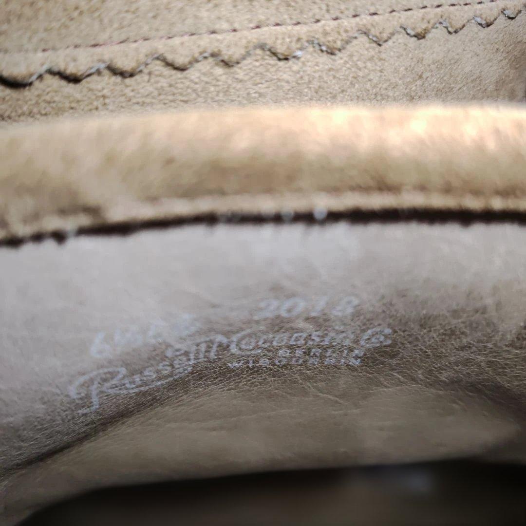 Russell Moccasinラッセルモカシンノックアバウトララミースウェード