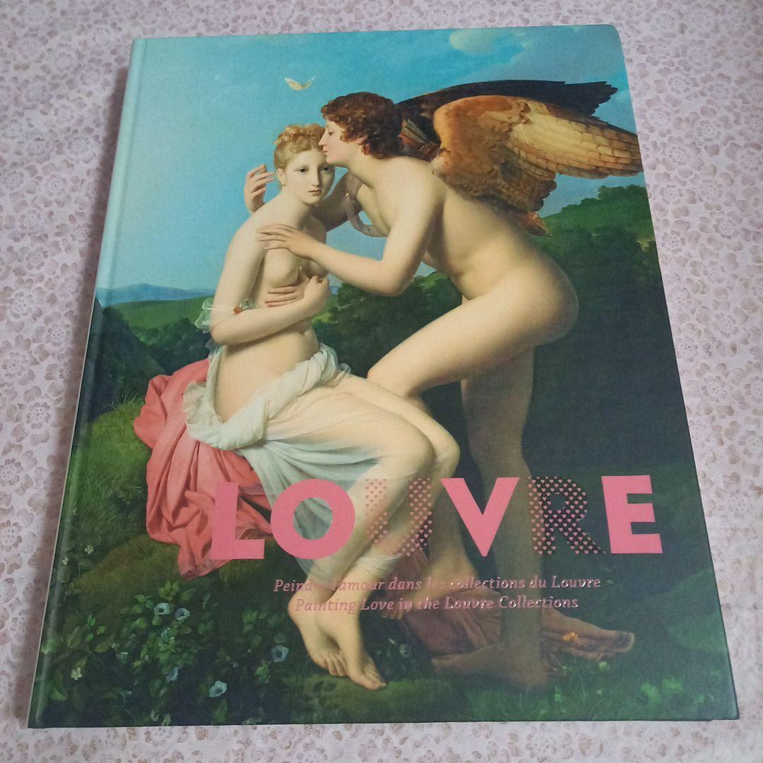 ルーヴル美術館展　LOUVRE 図録、トートバッグ（ナチュラル）セット