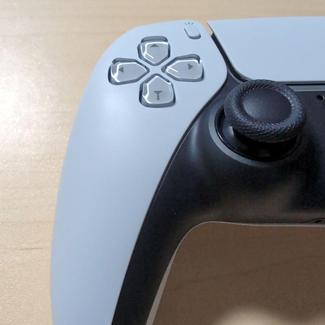 PS5 DualSenseワイヤレスコントローラ ホワイト 美品
