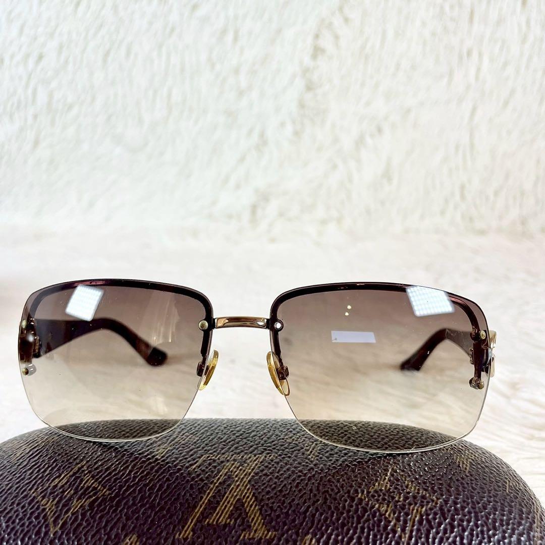 美品　GUCCI　サングラス　GG2804　GGロゴ　ブラウンレンズ・テンプル