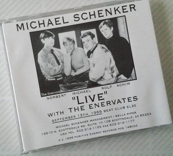 洋楽 Michael Schenker WITH THE ENERVATES/LIVE