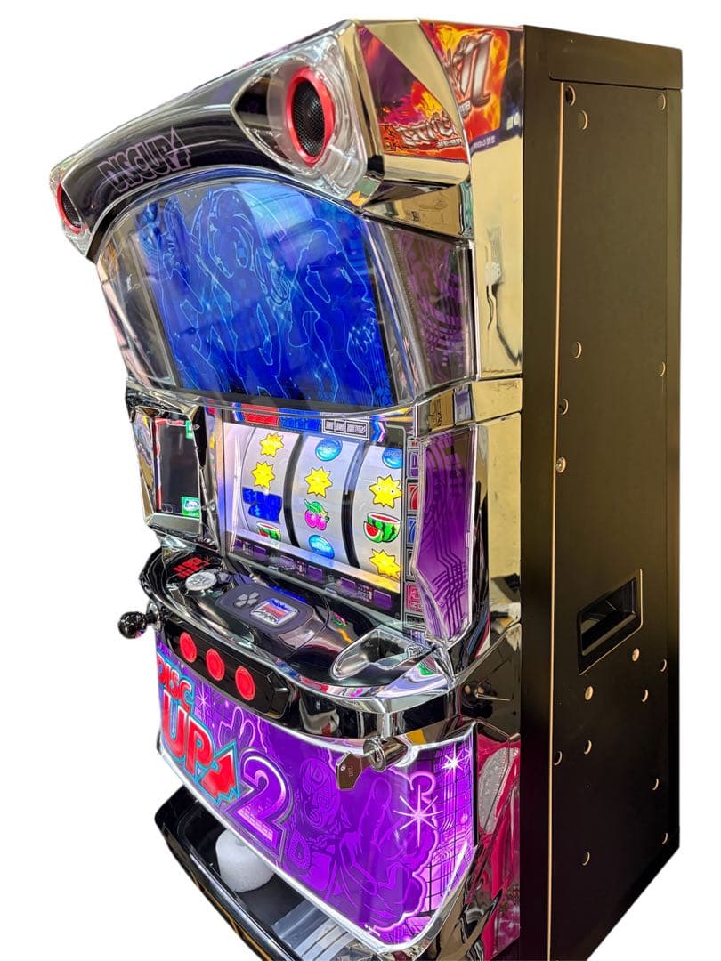 【送料込】ディスクアップ2 パチスロ 実機 直接引取可