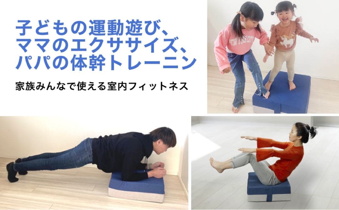 【理学療法士監修！コイル入り】Asp&S トランポリン クッション　室内家庭用
