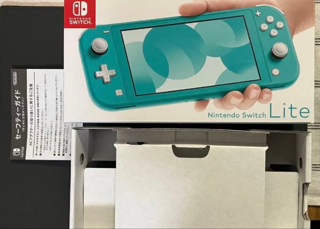Nintendo Switch Lite ターコイズ ケース付き