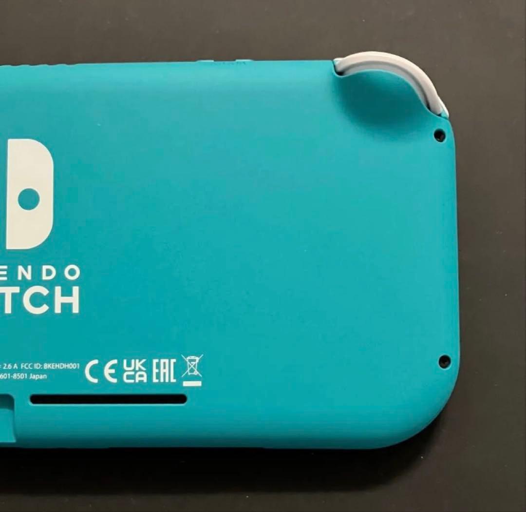 Nintendo Switch Lite ターコイズ ケース付き