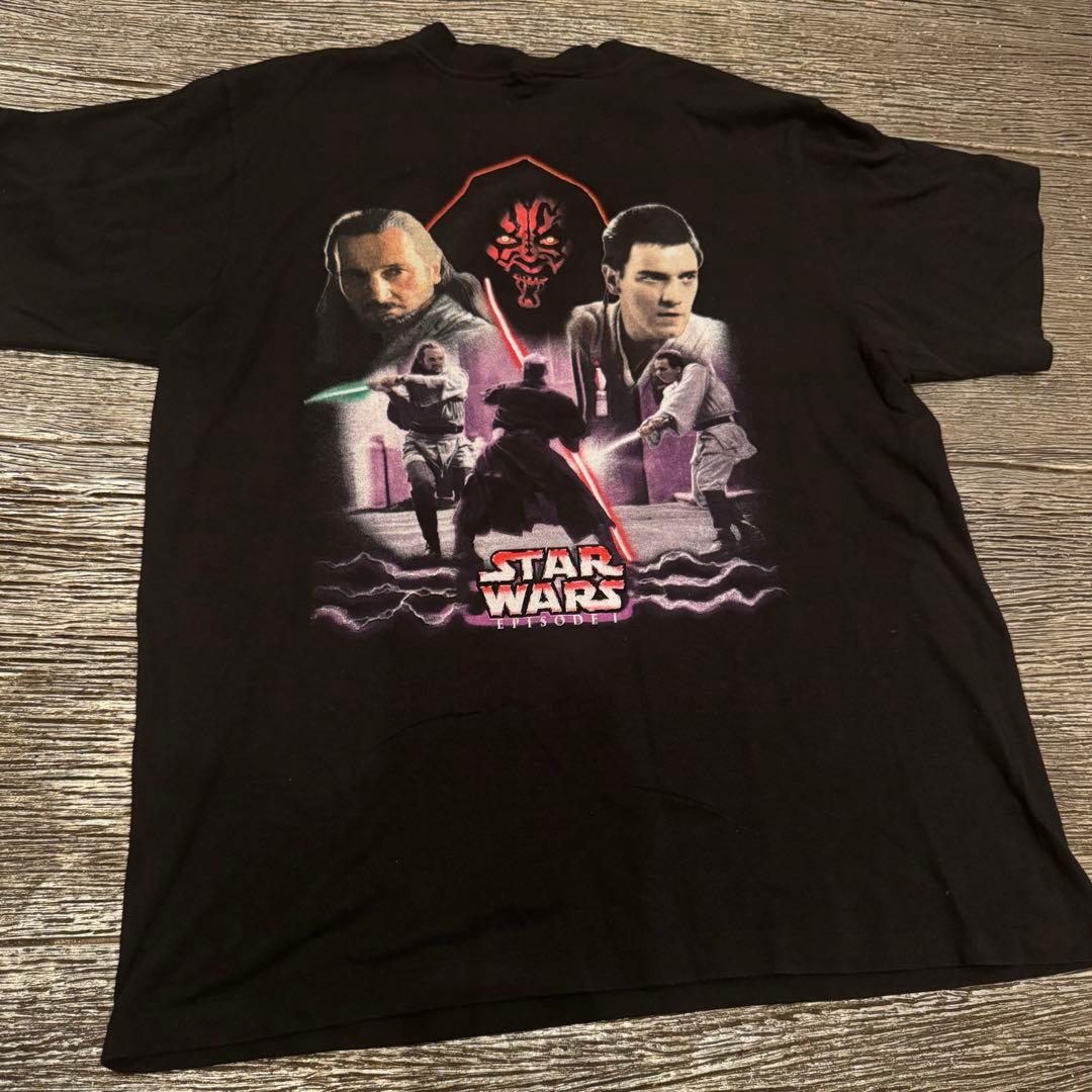 べ*ち様 スターウォーズSTARWARS JEDIvsSITH Tシャツvint